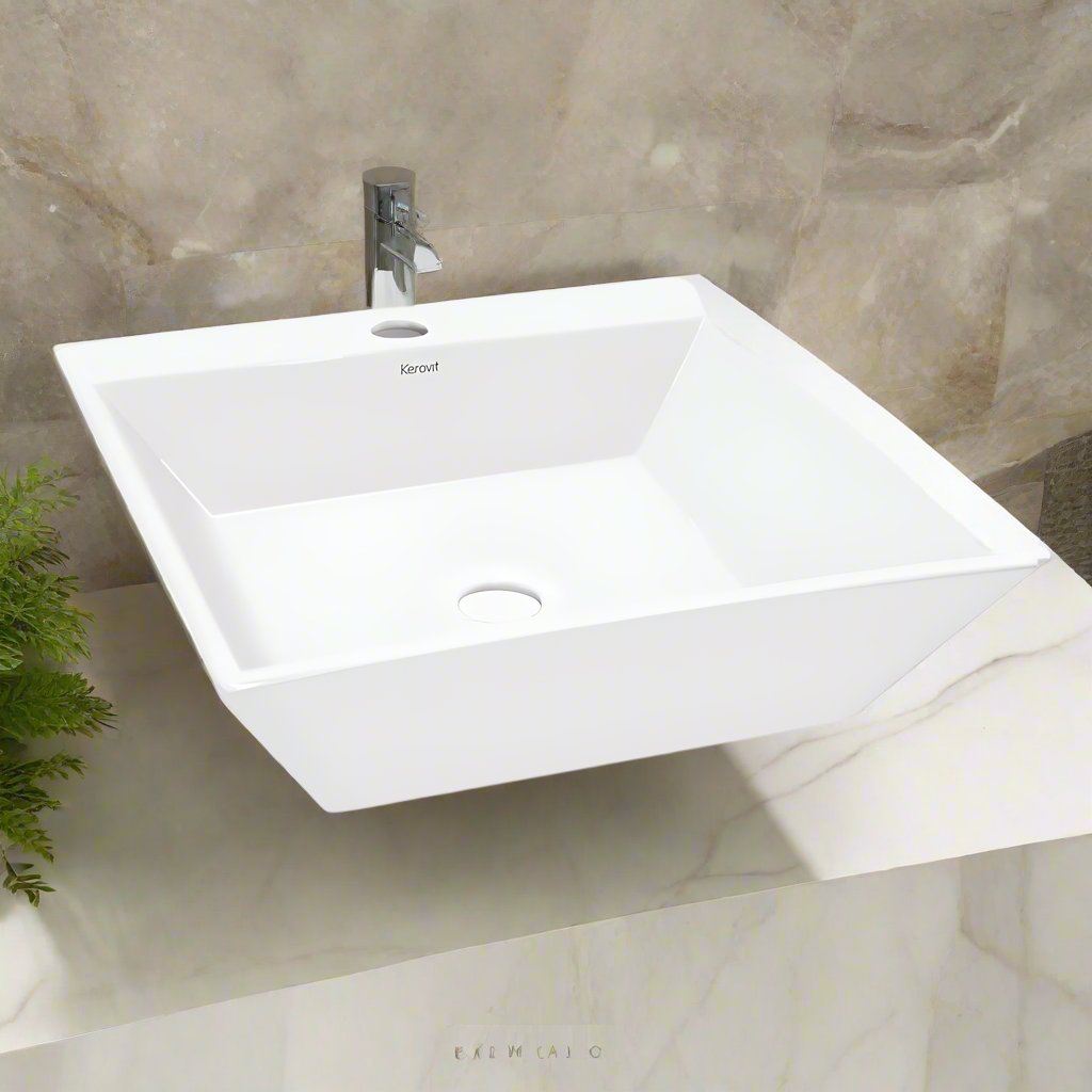 Table Top Wash Basin Jazz - 245 (Kerovit by KAJARIA)