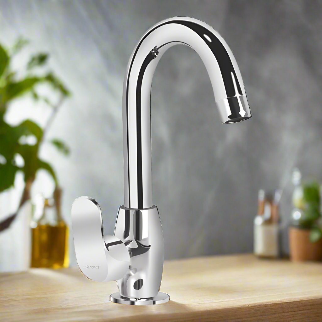 Deck Mounted Sink Cock (KB1211028) (Kerovit by KAJARIA)