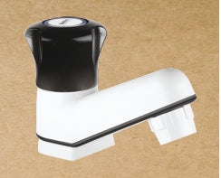Pillar Cock (Black) (STEELBULL)