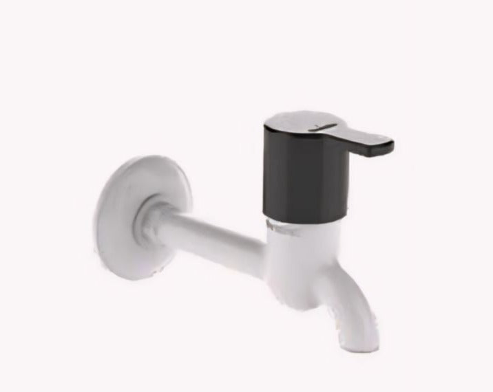 180mm Long Body Bib Cock (Aqua) WATERTEC