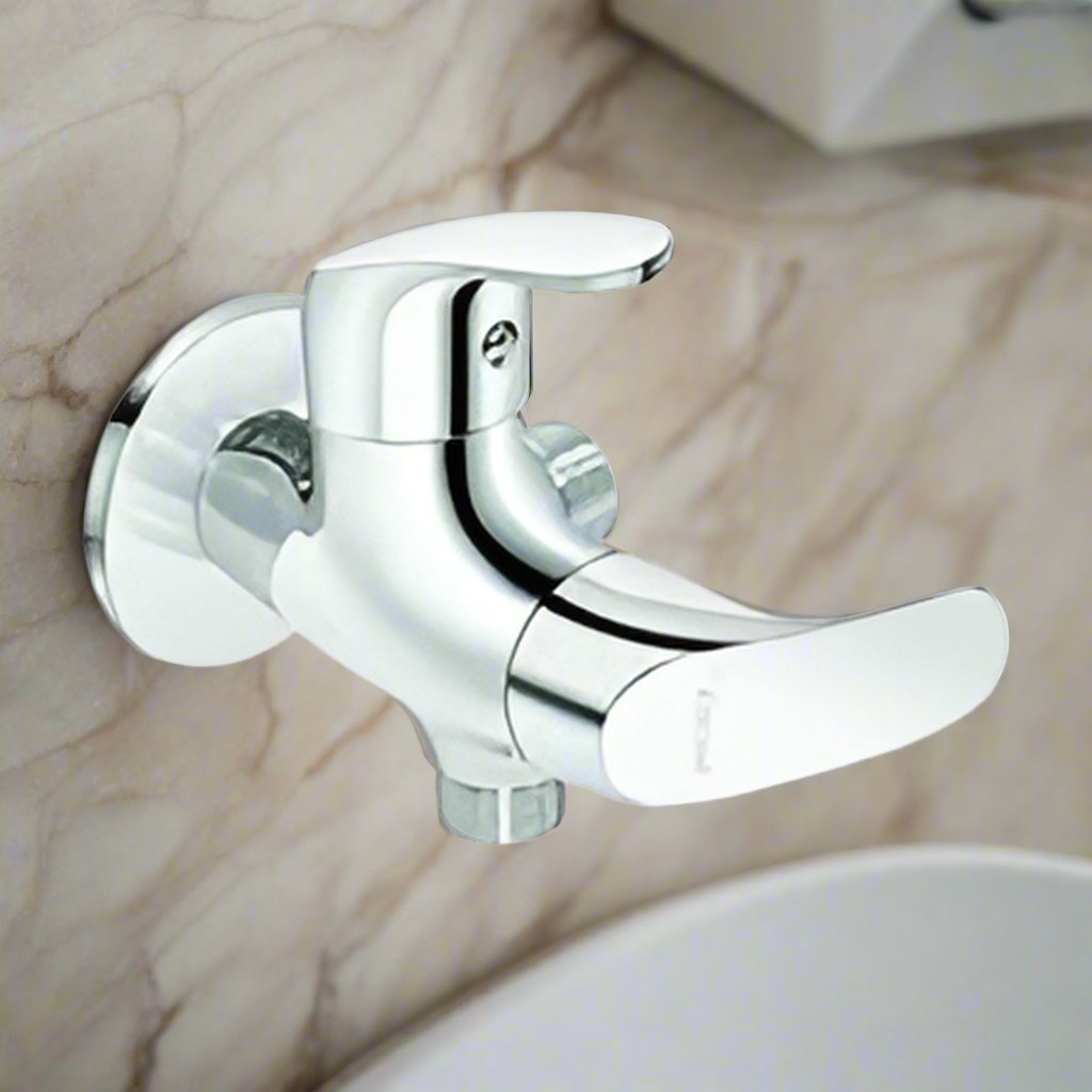 2 in 1 Angle Cock with Flange (KB1211040) KEROVIT