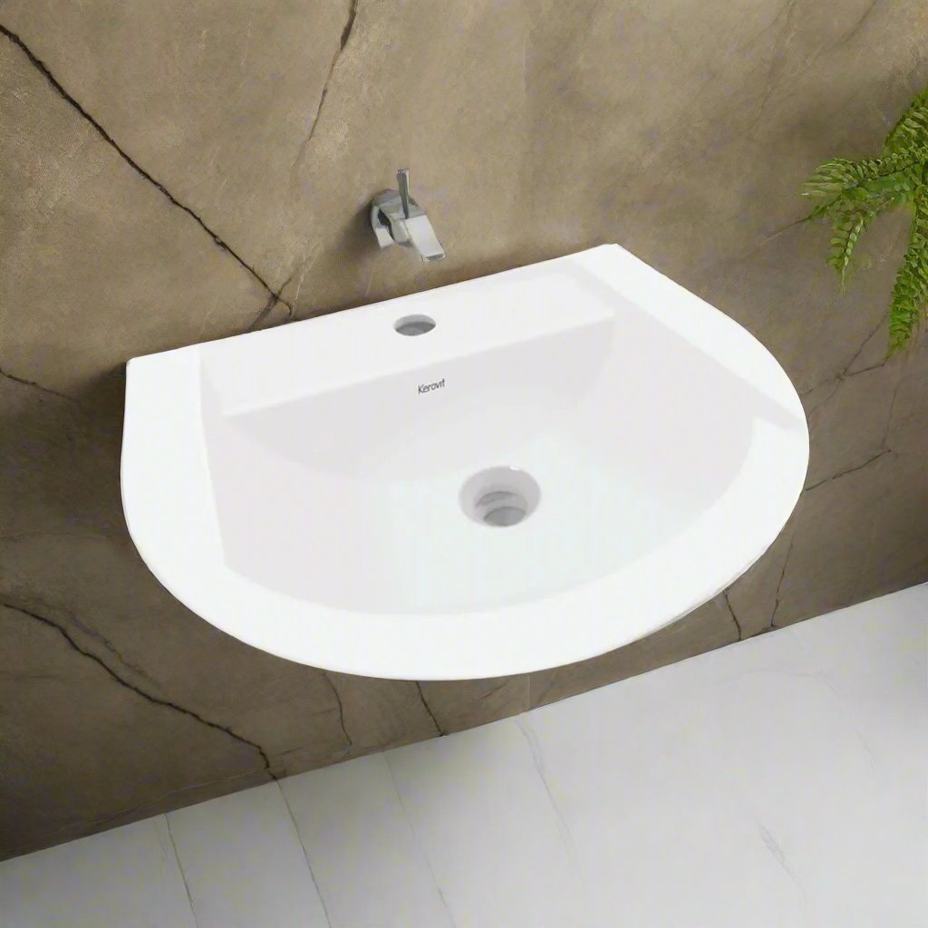Wall Hung Basin Svelte (Kerovit by KAJARIA)