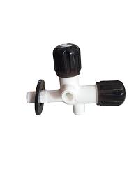 WATERTEC PVC 2 Way Angle Cock With Flange Model- Plus Series