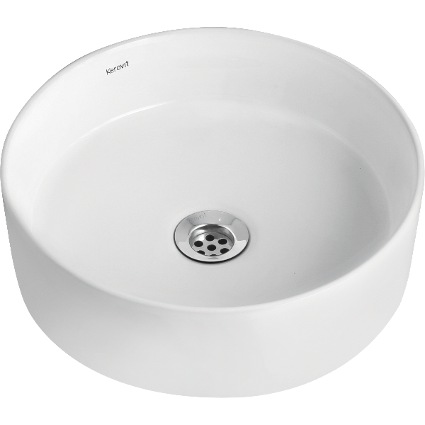KEROVIT SIZE : 360*360*115 MM WHITE (FINN - KS289) COUNTER TOP BY KAJARIA