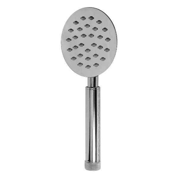 KEROVIT SINGLE FUNCTION ROUND SHOWER SS HANS SHOWER 4 INCH (KA510017 HAND SHOWER - SINGLE FLOW BY KAJARIA