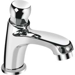 KEROVIT SELF CLOSING PILLAR TAP WITH FLANGE (KA860001) PUSH TAP BY KAJARIA
