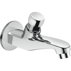 KEROVIT SELF CLOSING BIB TAP WITH FLANGES (KA860002) PUSH TAP BY KAJARIA