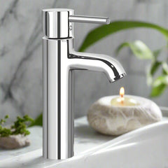 Single Lever Tall Basin Mixer Without Pop - up 267 mm