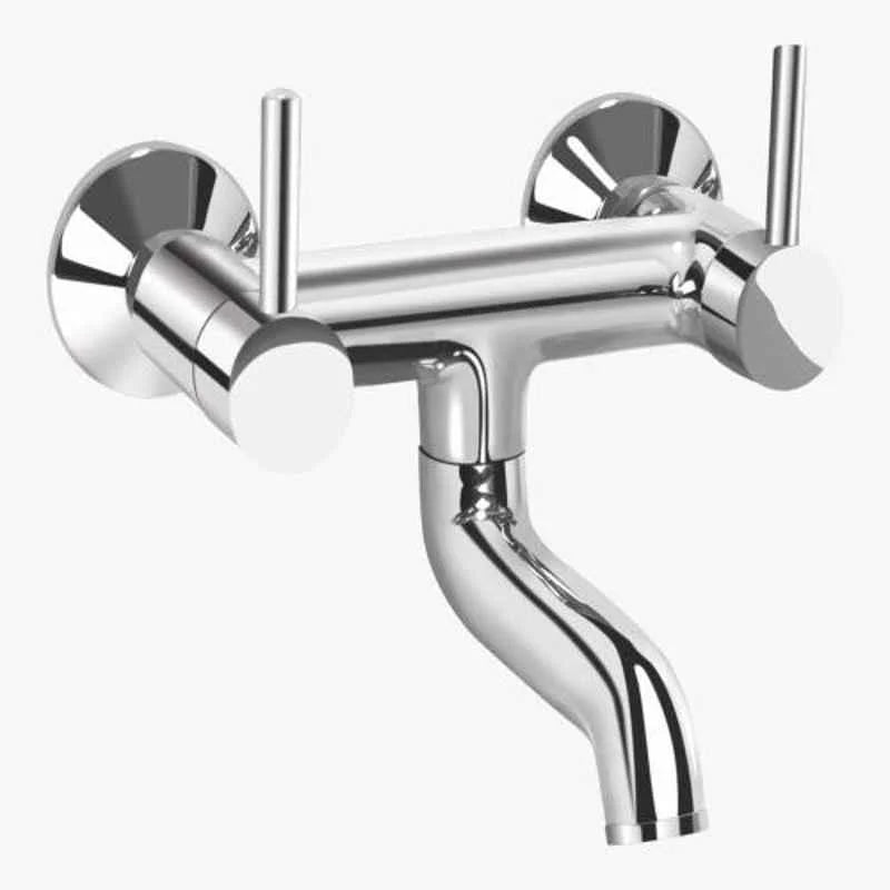 WALL MIXER - NON TELEPHONIC SHOWER  WITH FALNGES (KB111021) NUCLEUS