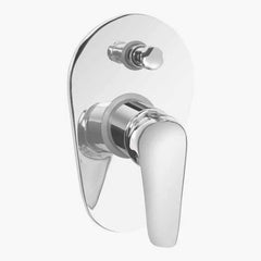 KEROVIT 3 INLET CONCEALED BATH & SHOWER MIXER TRIMS - SINGLE LEVER  SLOPE (KB1311036) BY KAJARIA