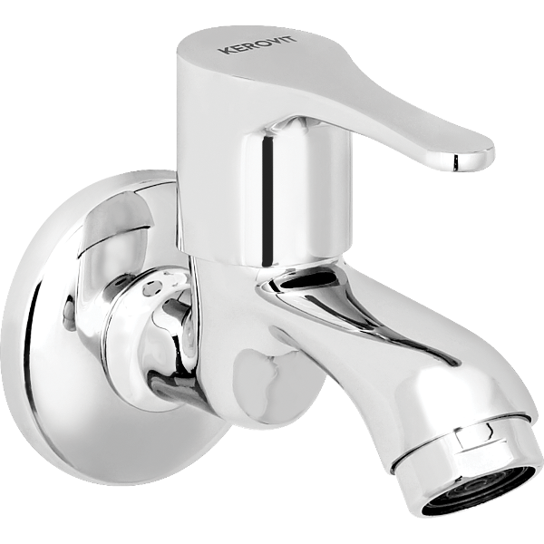 KEROVIT SPHERE Bib Tap With Flange (KB3211004) By Kajaria