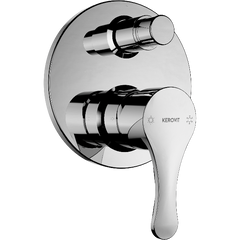 KEROVIT CONCEALED BATH AND SHOWER MIXER TRIMS - SINGLE LEVER (KB3211014) SPHERE BY KAJARIA