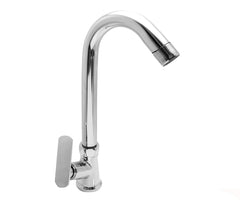 KEROVIT DECK MOUNTED SWAN NECK L/H (KB3211029) SPHERE BY KAJARIA