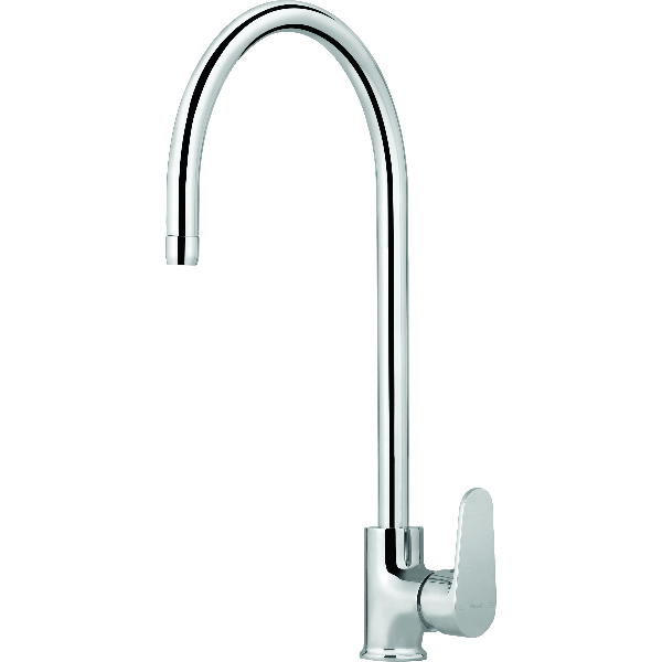 KEROVIT DECK MOUNTED SINK MIXER WITH SWIVEL SPOUT - SINGLE LEVER (KB411047)  HYDRUS