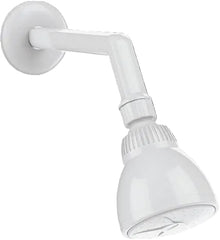 WaterTec PVC Shower 8 A Polymer, White.