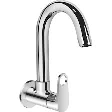 KEROVIT Hydrus Plus Sink Cock Wall Mount with Swivel Spout & Flange (KB511025) By Kajaria