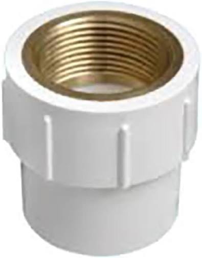 WATERTEC UPVC BRASS SOCKET 1/2
