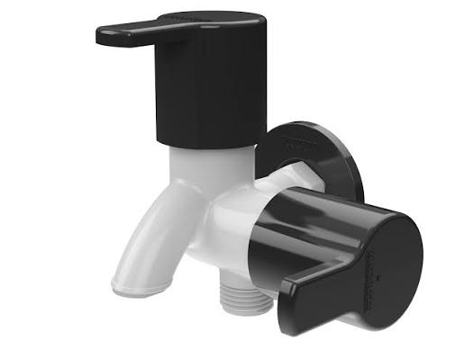 WATERTC PVC 2 WAY BIB TAP MODEL - FLEXO AQUA SERIES