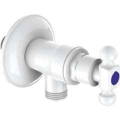 WATERTEC PVC Angle Cock MODEL- T Series White