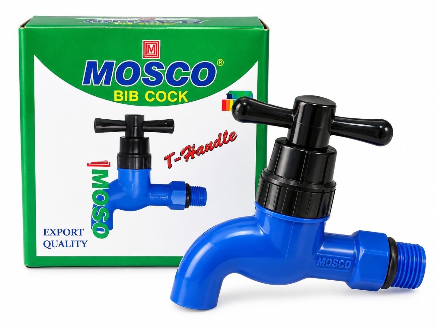 MOSCO BIB COCK T-HANDLE