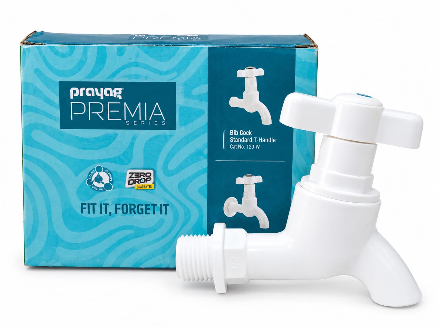 PRAYAG  Bib Cock T-Handle