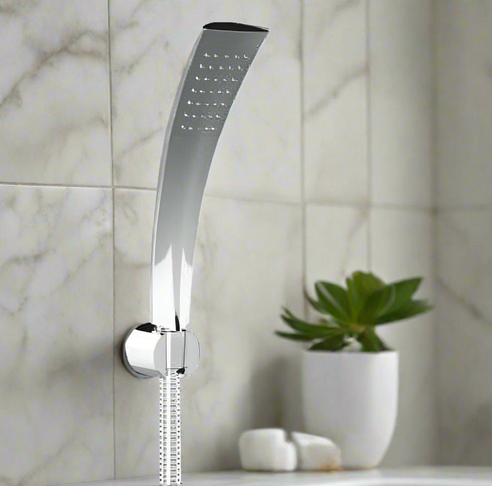 Sparkle Hand Shower (Square) with Braided Conn. Hose