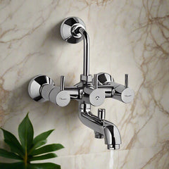 Wall Mixer with Provision For Overhead Shower