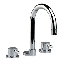 3 Hole Basin Mixer without Pop up Waste System