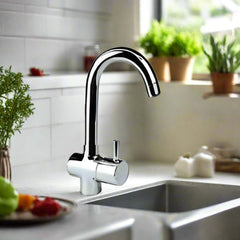 Sink Cock with Regular Swinging Spout