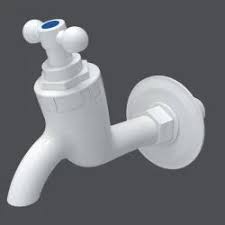 LEO PVC T- Handle Bib Cock White