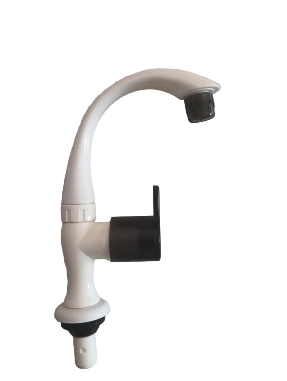 WATERTEC PVC Sink Cock Table Top Short Spout MODEL- Lite Series White