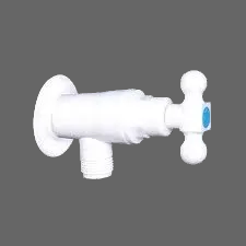 WATERTEC PVC Angle Cock MODEL- T Series White